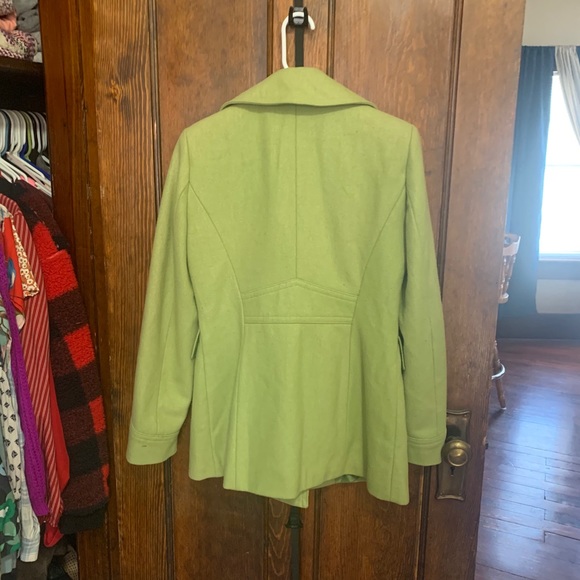 Green NY&Co Pea Coat - Picture 2 of 3